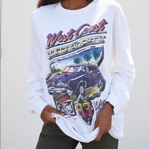 BRANDY MELVILLE WEST COAST SHIRT